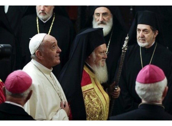 Papa Francesco e il Patriarca Bartolomeo